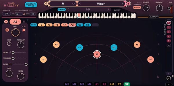 Waves Harmony Vocal Plugin